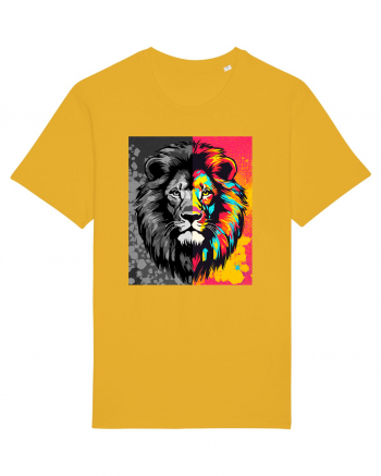 Lion Pop Art Spectra Yellow
