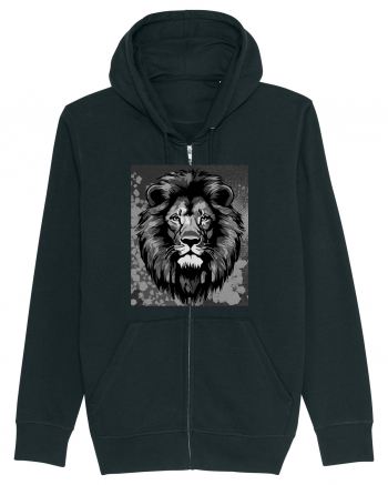 Lion Pop Art Black