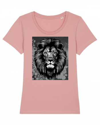 Lion Pop Art Canyon Pink