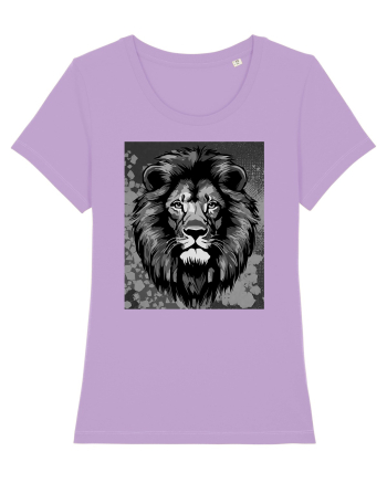 Lion Pop Art Lavender Dawn
