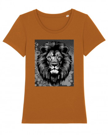 Lion Pop Art Roasted Orange