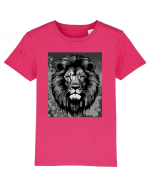 Lion Pop Art Tricou mânecă scurtă  Copii Mini Creator