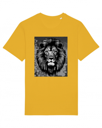 Lion Pop Art Spectra Yellow