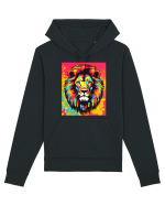 Lion Pop Art Hanorac Unisex Drummer