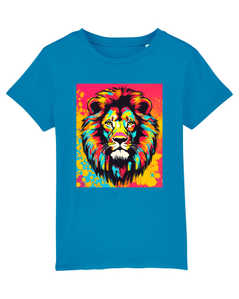 Lion Pop Art Azur