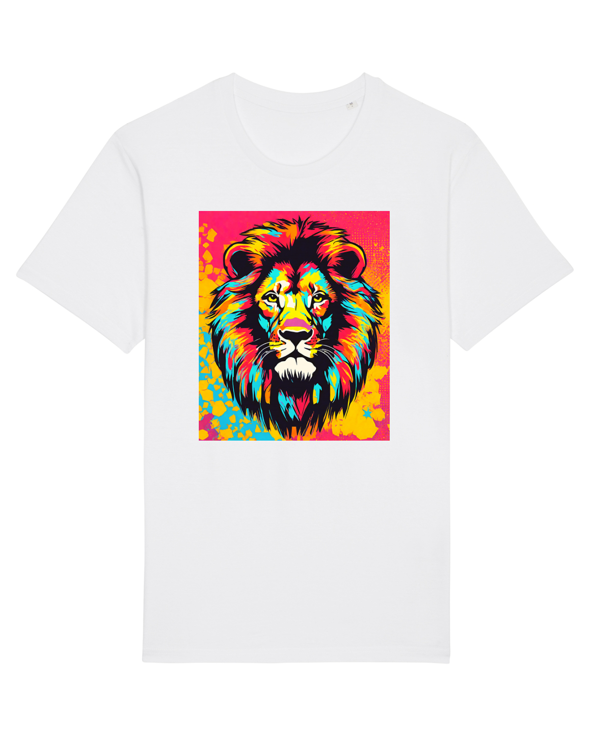 Tricou mânecă scurtă Unisex Rocker White