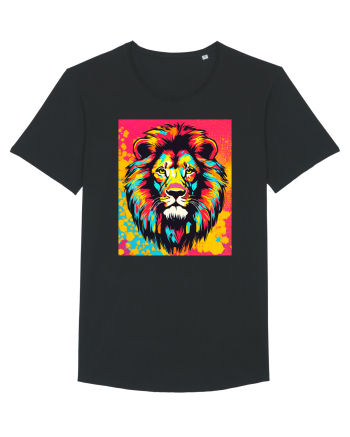 Lion Pop Art Black