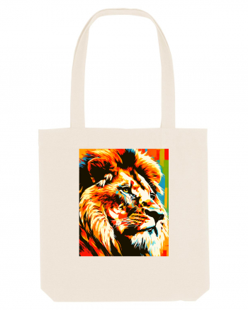 Lion Pop Art Natural