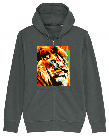 Lion Pop Art Anthracite