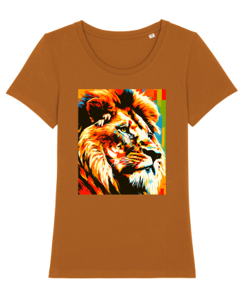 Lion Pop Art Roasted Orange