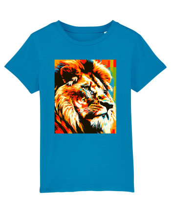 Lion Pop Art Azur