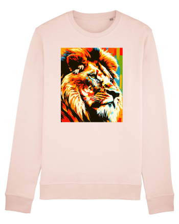 Lion Pop Art Candy Pink