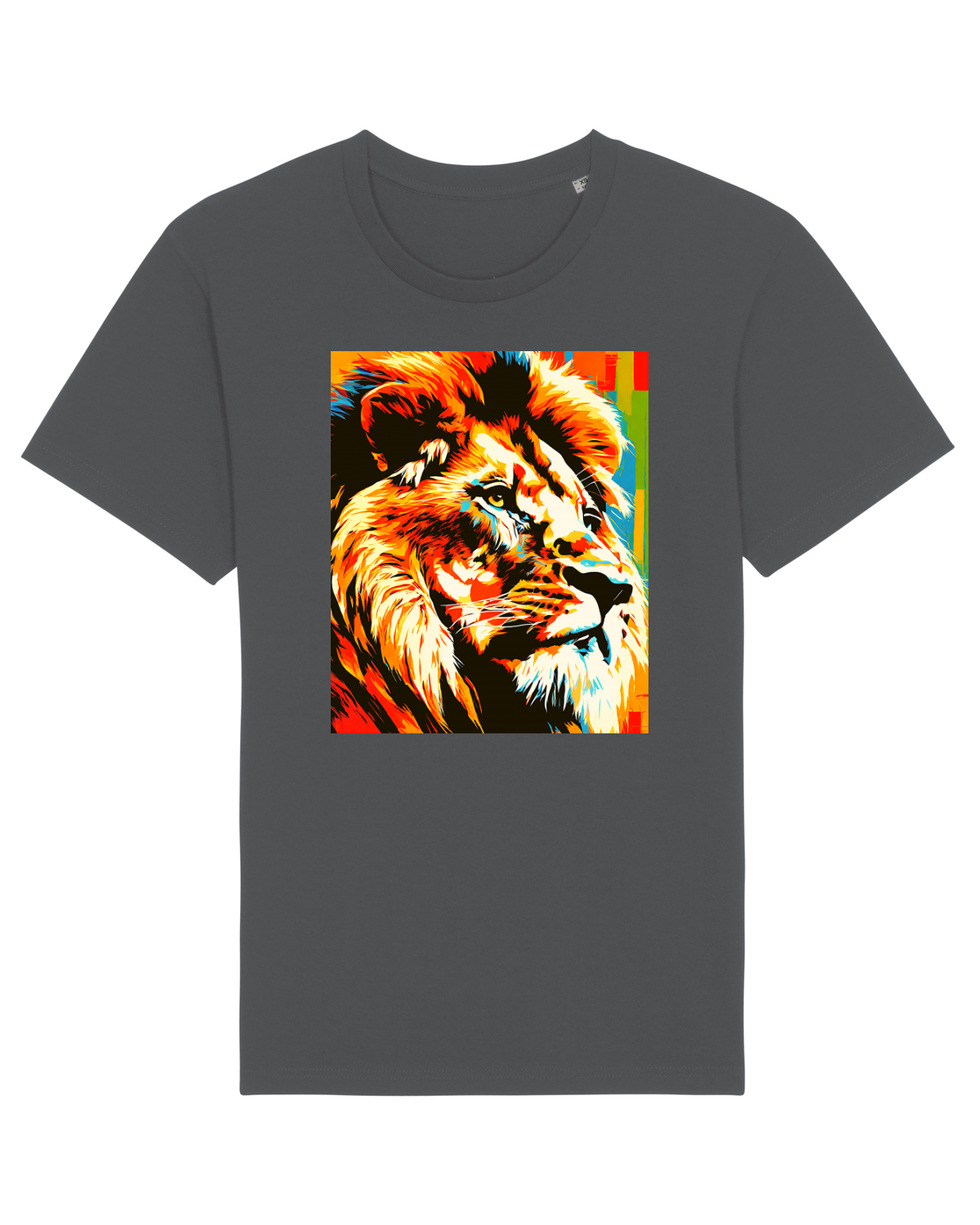 Tricou mânecă scurtă Unisex Rocker Anthracite