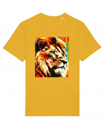 Lion Pop Art Spectra Yellow