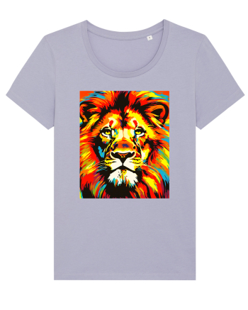 Lion Pop Art Lavender