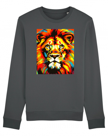 Lion Pop Art Anthracite