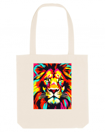 Lion Pop Art Natural