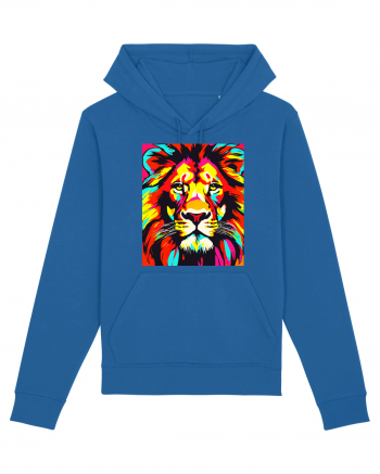 Lion Pop Art Royal Blue