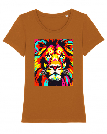 Lion Pop Art Roasted Orange