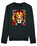 Lion Pop Art Bluză mânecă lungă Unisex Rise