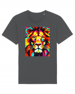 Lion Pop Art Tricou mânecă scurtă Unisex Rocker