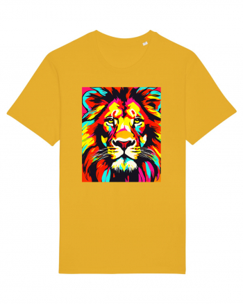 Lion Pop Art Spectra Yellow