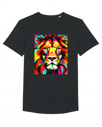 Lion Pop Art Black