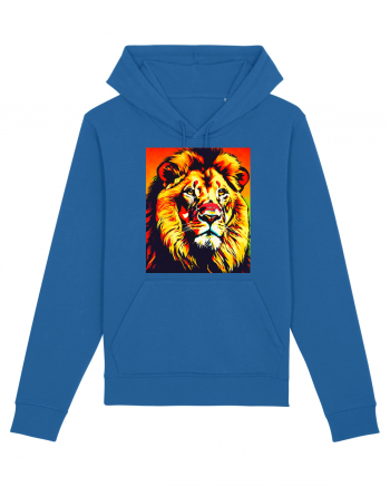 Lion Pop Art Royal Blue