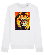 Lion Pop Art Bluză mânecă lungă Unisex Rise