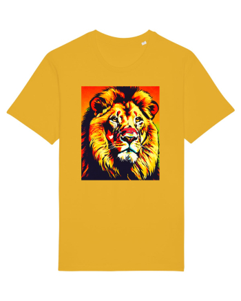 Lion Pop Art Spectra Yellow