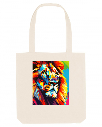 Lion Pop Art Natural