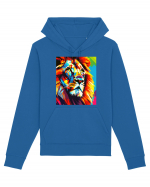 Lion Pop Art Hanorac Unisex Drummer