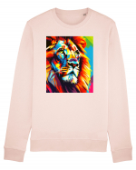 Lion Pop Art Bluză mânecă lungă Unisex Rise