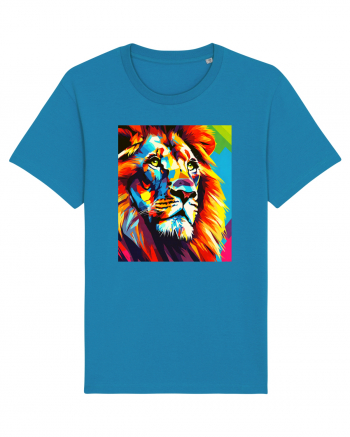 Lion Pop Art Azur