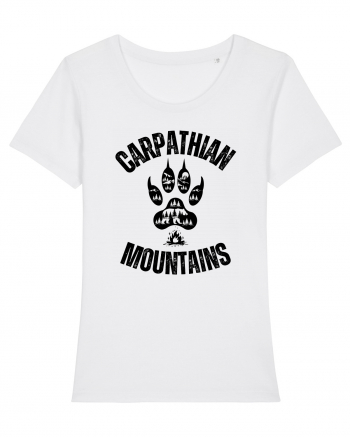 Carpathian Mountains.Muntii Carpati White