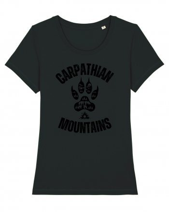 Carpathian Mountains.Muntii Carpati Black