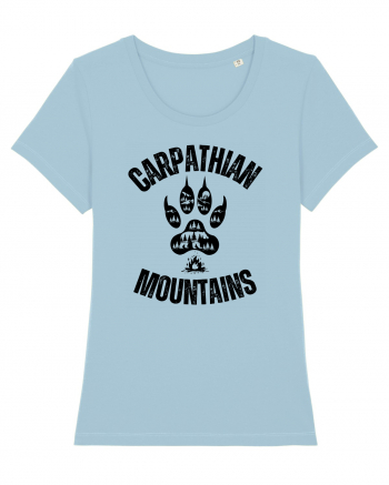Carpathian Mountains.Muntii Carpati Sky Blue