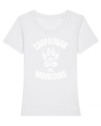 Carpathian Mountains.Muntii Carpati White