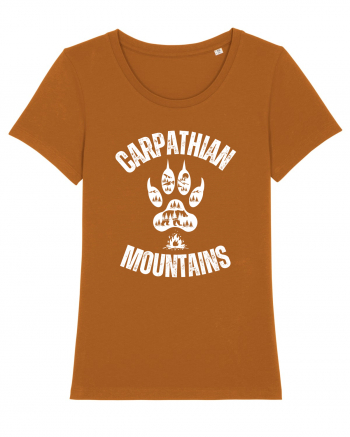 Carpathian Mountains.Muntii Carpati Roasted Orange