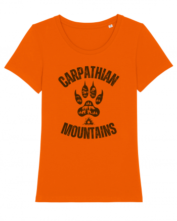 Carpathian Mountains.Muntii Carpati Bright Orange