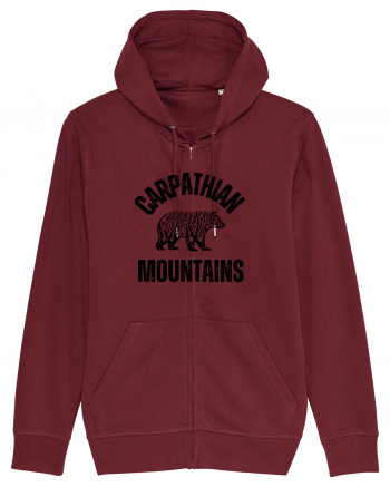 Carpathian Mountains.Muntii Carpati Burgundy