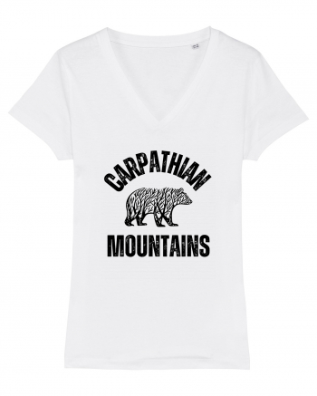 Carpathian Mountains.Muntii Carpati White