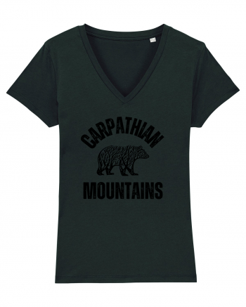 Carpathian Mountains.Muntii Carpati Black