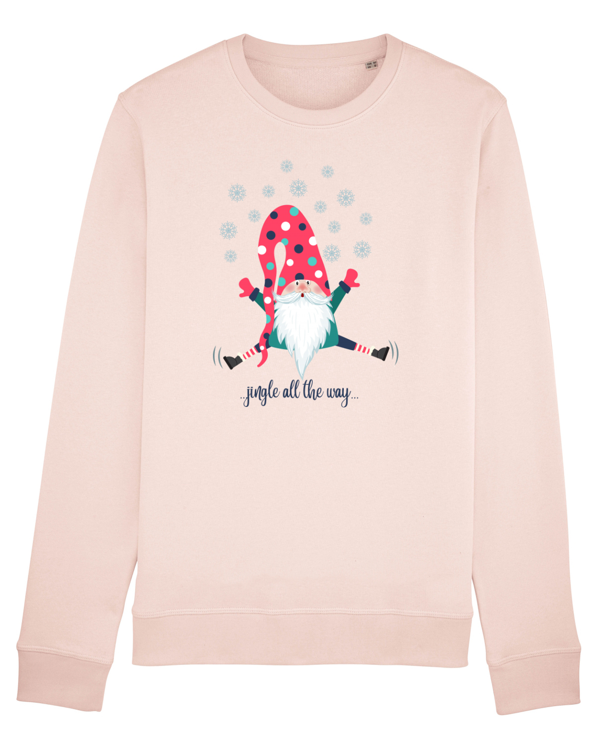 Bluză mânecă lungă Unisex Rise Candy Pink