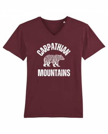 Carpathian Mountains.Muntii Carpati Burgundy