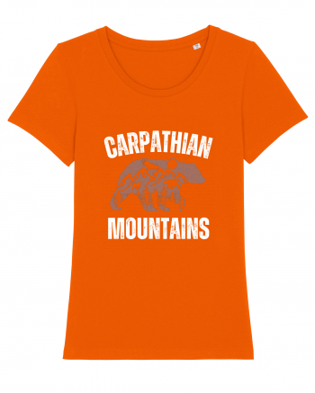 Carpathian Mountains.Muntii Carpati Bright Orange