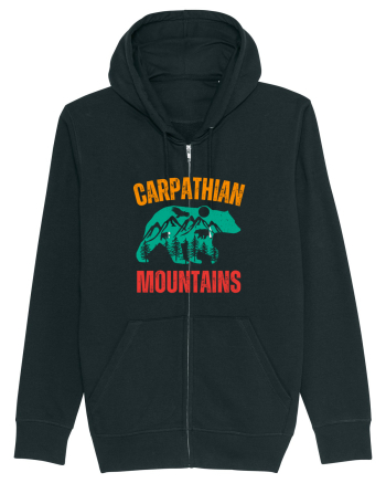 Carpathian Mountains.Muntii Carpati Black