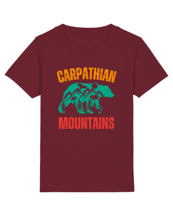 Carpathian Mountains.Muntii Carpati Burgundy