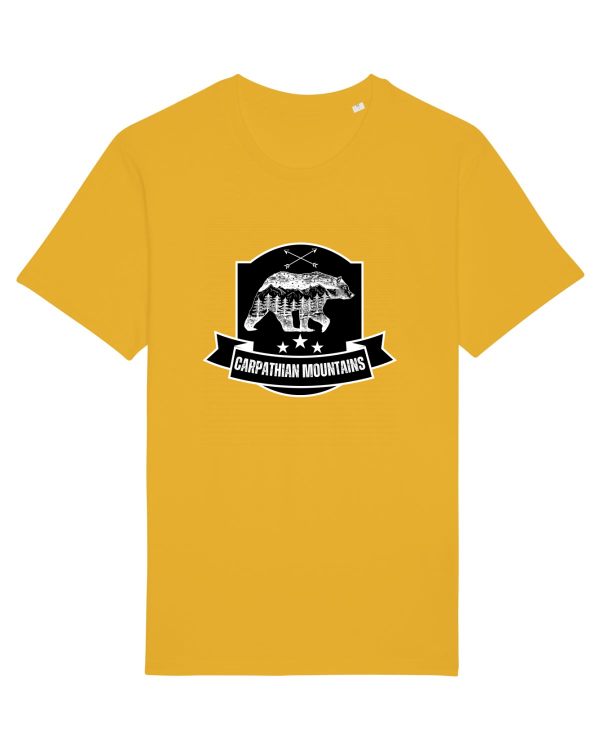 Tricou mânecă scurtă Unisex Rocker Spectra Yellow