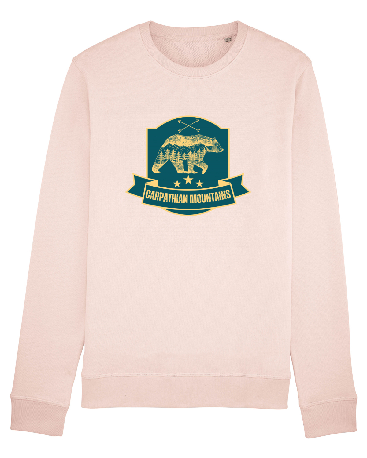 Bluză mânecă lungă Unisex Rise Candy Pink